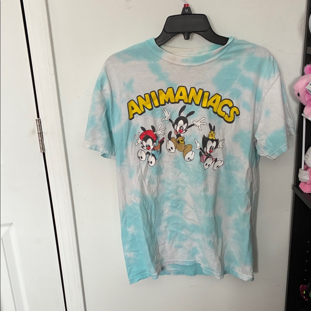 Blue Tie-Dye Animaniacs Tee